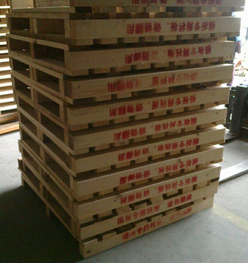 Pallet warehouse turnover